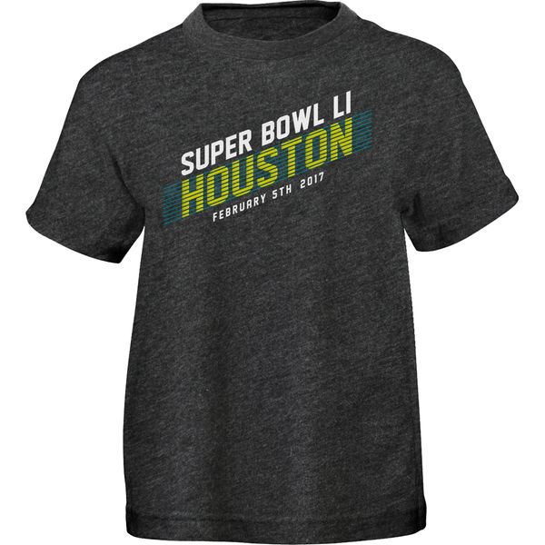 Super Bowl LI Preschool On the Grill T-Shirt - Charcoal
